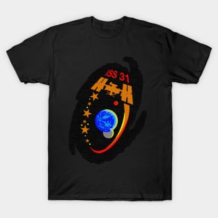 Black Panther Art - NASA Space Badge 153 T-Shirt